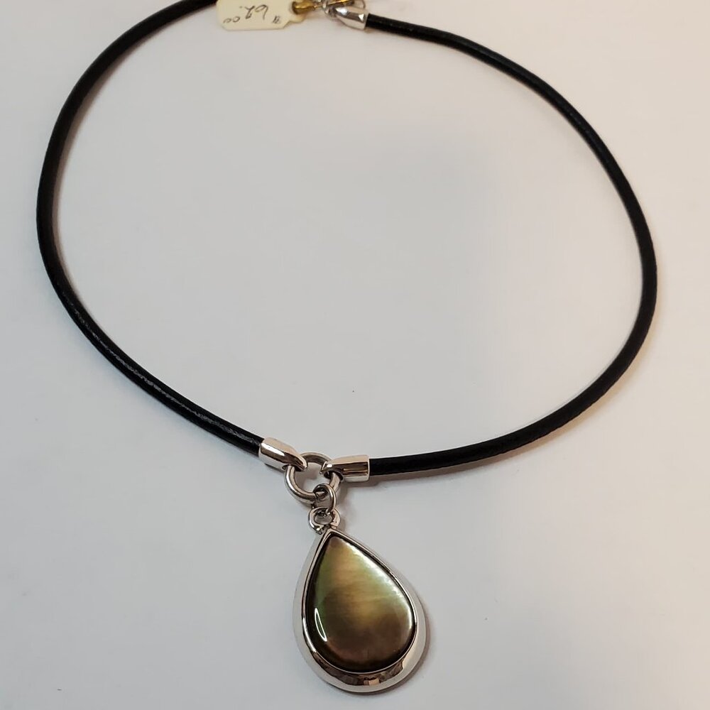 Lia Sophia Abalone Necklace